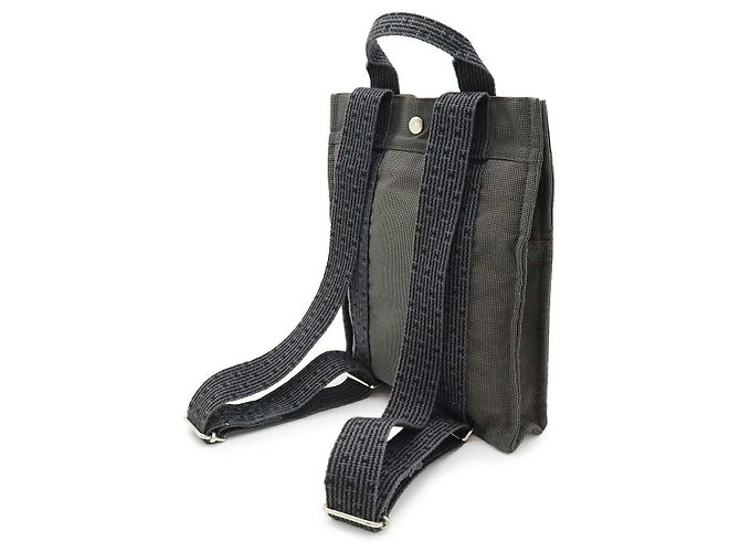 Mochila 2way Hermès Herline PM Canvas Castaño - vista 2