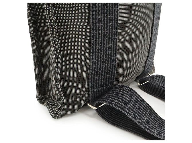 Mochila 2way Hermès Herline PM Canvas Castaño - vista 7