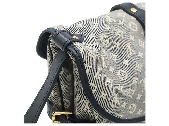 Borsa a tracolla Louis Vuitton Monogram Idylle Sommeur PM Blu - vista 4