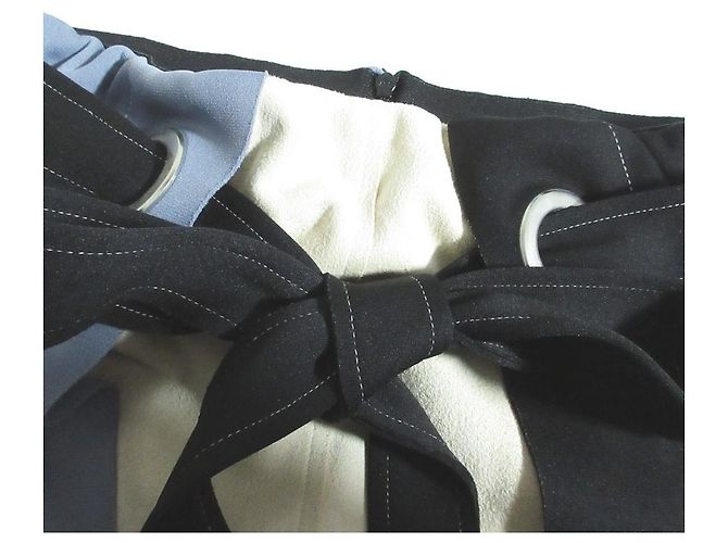 Autre Marque Falda larga con paneles GALLARDAGALANTE Negro Beige - vista 4