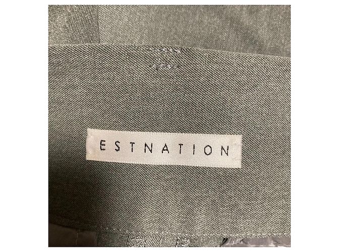 Autre Marque Pantaloncini ESTNATION Marrone - vista 3