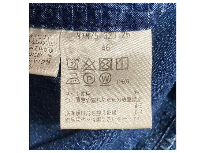 Autre Marque Camisa de denim EPOCA UOMO Azul - vista 5