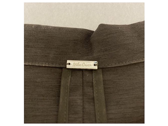 Autre Marque Chaqueta camisa de tres botones Mila Owen Castaño Gris antracita - vista 3