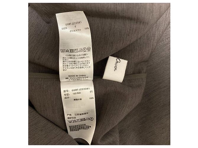 Autre Marque Chaqueta camisa de tres botones Mila Owen Castaño Gris antracita - vista 5