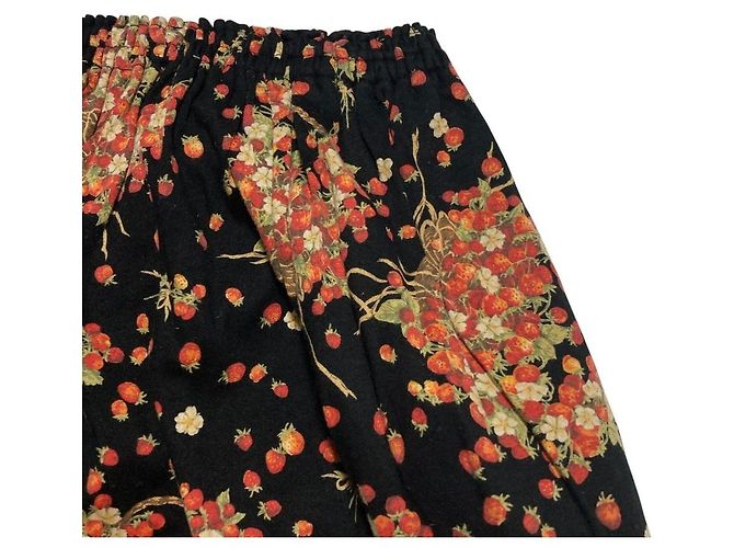 Autre Marque Falda acampanada PINK HOUSE Strawberry Negro - vista 4