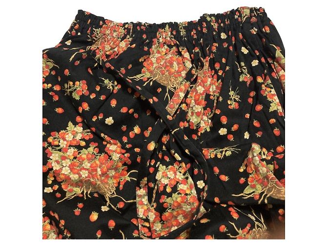 Autre Marque Falda acampanada PINK HOUSE Strawberry Negro - vista 5