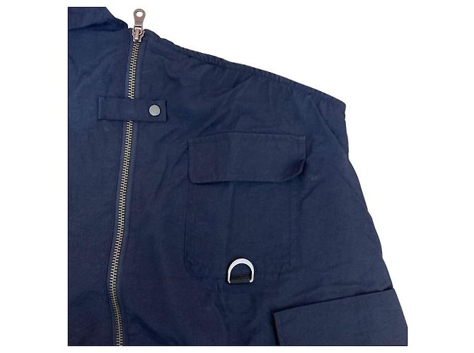 Autre Marque JOURNAL STANDARD YOU LOOK GOOD One Shoulder Vest Blu Blu navy - vista 3