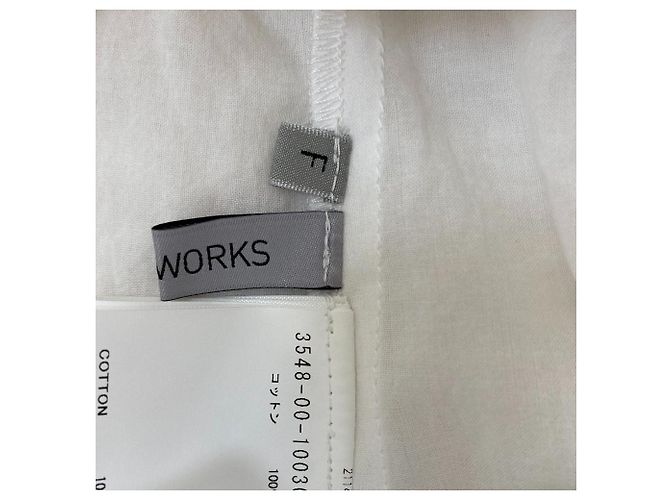 Autre Marque DESIGNWORKS Rüschenbluse Weiß - Ansicht 5