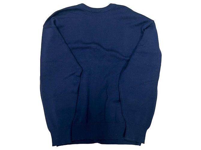 Cárdigan de lana Yves Saint Laurent Azul Azul marino - vista 3