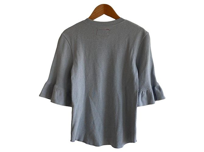 Autre Marque Top in maglia R.H. Vintage Blu Blu chiaro - vista 2