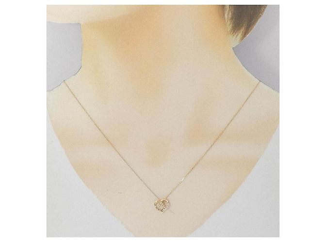 Autre Marque Collana 4℃ K10 Pink Gold Diamante Rosa - vista 6