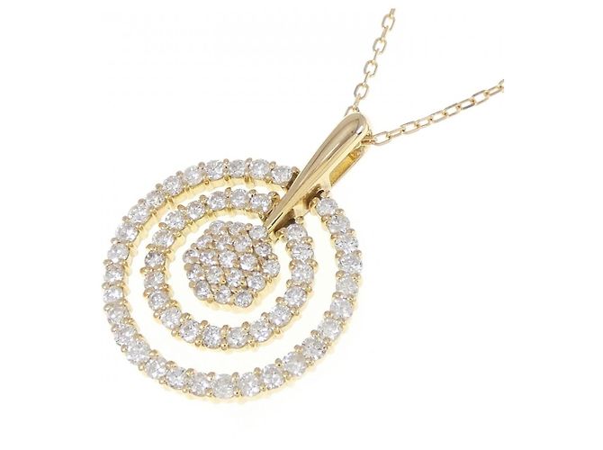 Autre Marque Diamantenhalskette Au750 Golden - Ansicht 3
