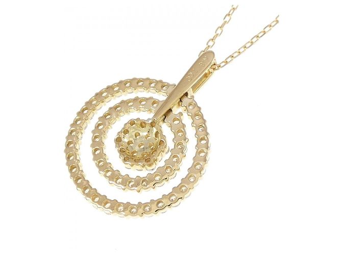 Autre Marque Diamantenhalskette Au750 Golden - Ansicht 4