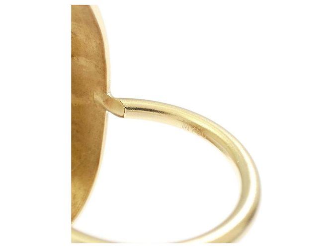 Autre Marque Anello MARIHA in oro giallo 750 e quarzo D'oro - vista 4