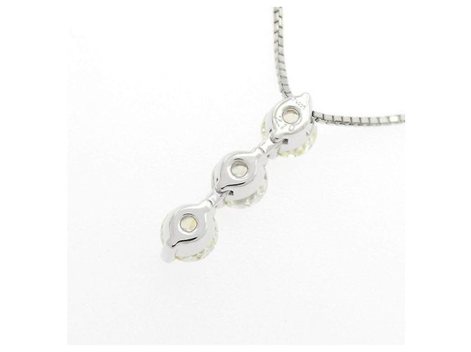 Autre Marque Collana di diamanti PT900 PT850 Argento - vista 4