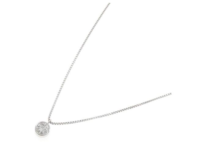 Autre Marque Collar de diamantes Pt900 Pt850 Plata - vista 2