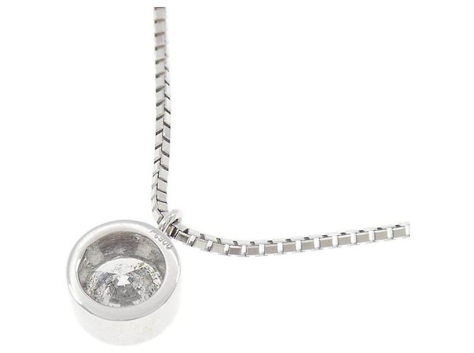 Autre Marque Collar de diamantes Pt900 Pt850 Plata - vista 4