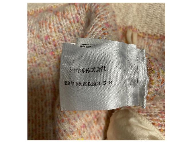 Gonna in tweed Chanel Rosa - vista 10