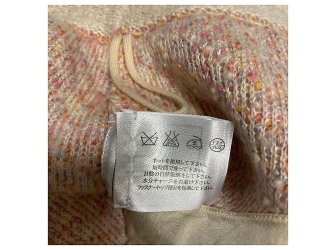 Gonna in tweed Chanel Rosa - vista 7