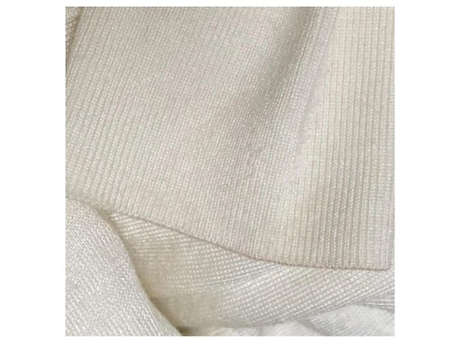 Autre Marque Jersey de punto con cuello en V JOSEPH Blanco - vista 8