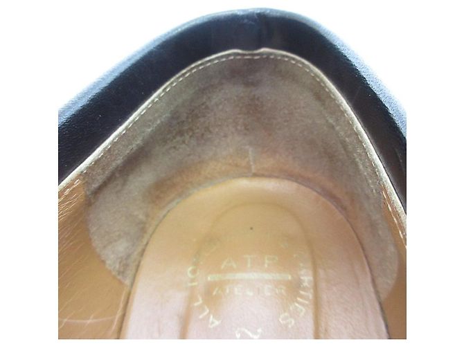 Autre Marque Mocassini in pelle ATP atelier Nero - vista 11