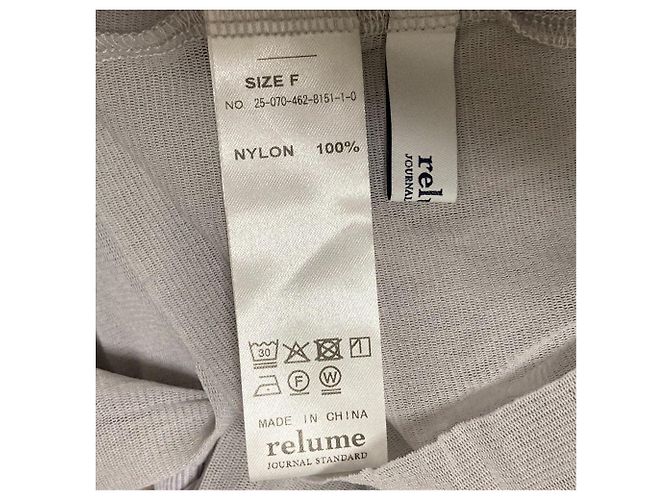 Autre Marque JOURNAL STANDARD relume Top de punto T-shirt 3WAY Castaño - vista 11
