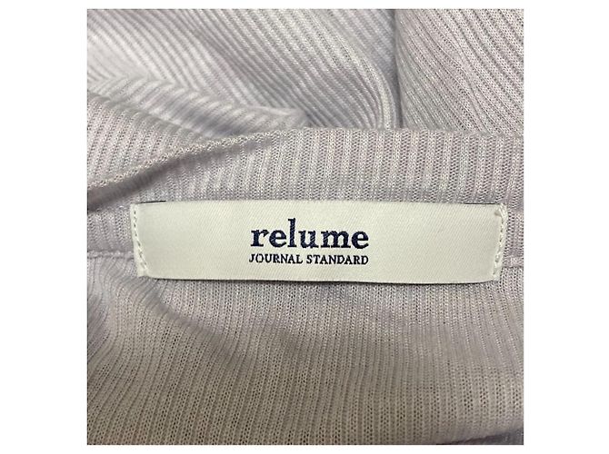 Autre Marque JOURNAL STANDARD relume Top de punto T-shirt 3WAY Castaño - vista 8