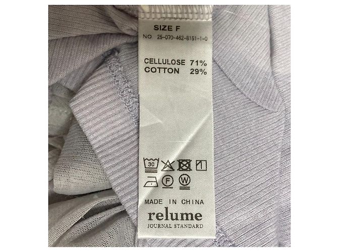 Autre Marque JOURNAL STANDARD relume Top de punto T-shirt 3WAY Castaño - vista 9