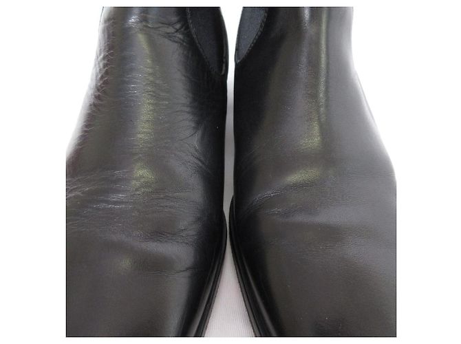 Autre Marque ATP atelier Chelsea Boots Lederstiefel Schwarz - Ansicht 12