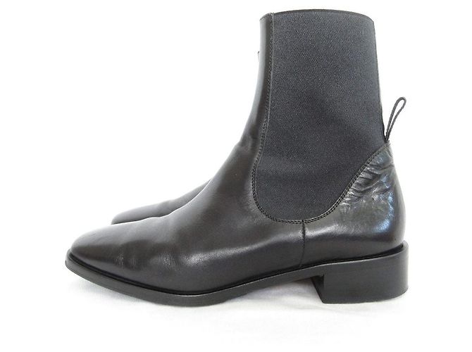 Autre Marque ATP atelier Chelsea Boots Lederstiefel Schwarz - Ansicht 2