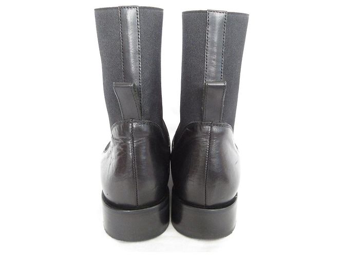 Autre Marque ATP atelier Chelsea Boots Lederstiefel Schwarz - Ansicht 3