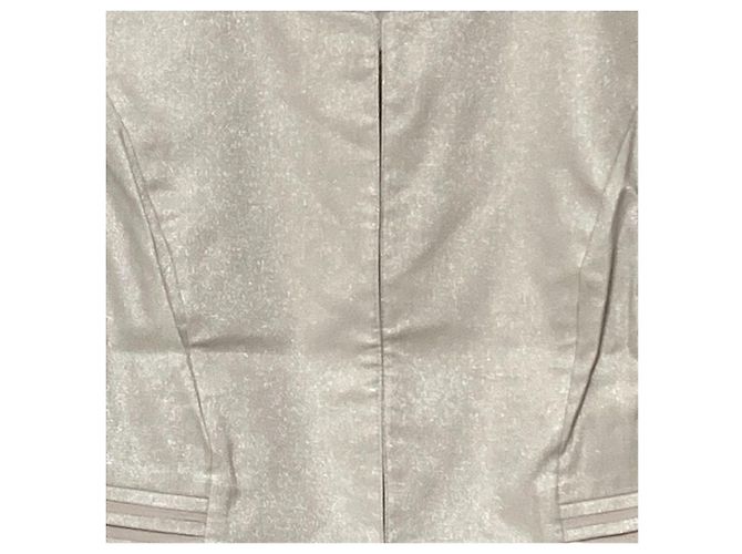 Autre Marque Giacca senza colletto ANAYI Beige - vista 2