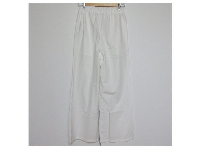 Autre Marque Deuxieme Classe Felicity Pants Blended Pants Bianco - vista 2