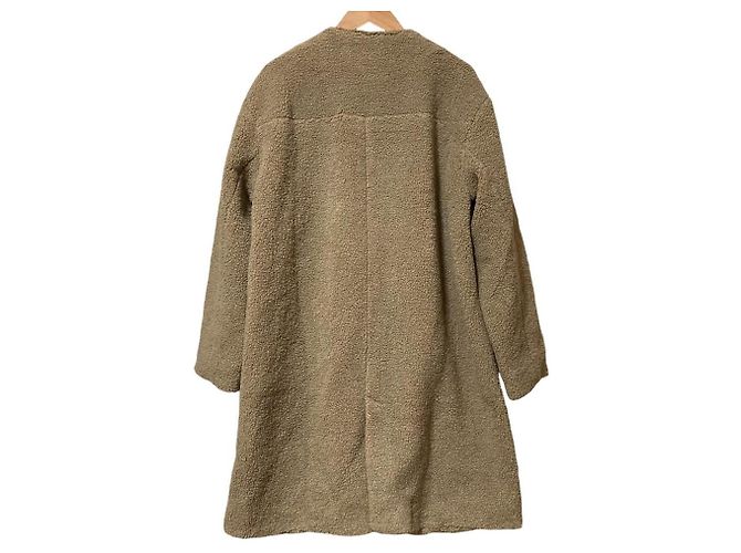 Autre Marque AZUL by moussy B-HEAT Boa Coat Castaño - vista 2