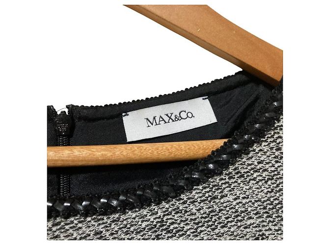 Autre Marque MAX&Co. Vestido de mangas acampanadas Castaño - vista 3