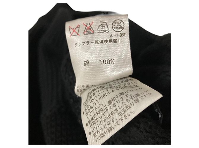 Autre Marque Poncho pullover de malha DAKS Preto - vista 7