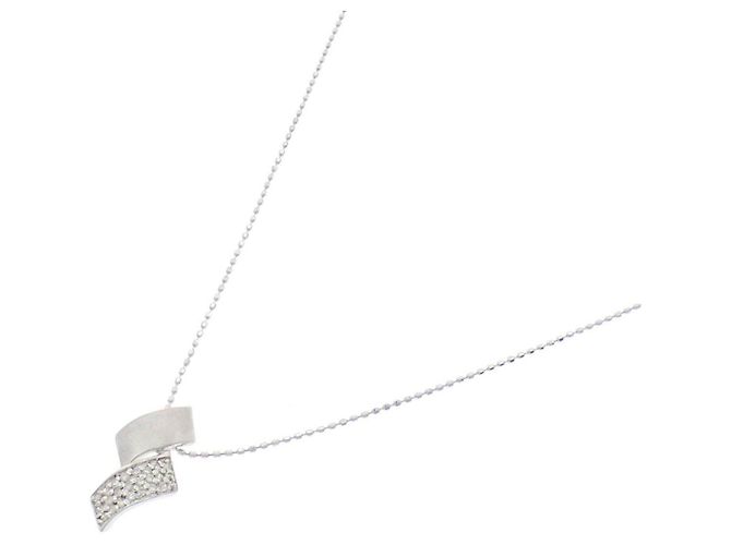 Autre Marque Collar de diamantes Au750 Plata - vista 2