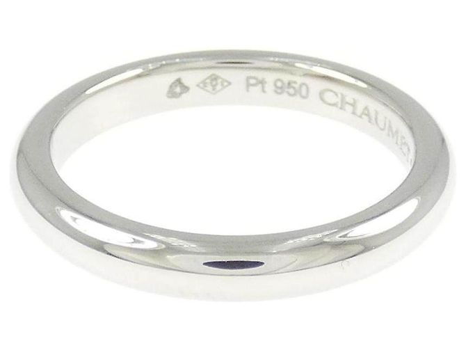CHAUMET PT950 Platin-Diamantring Silber - Ansicht 2