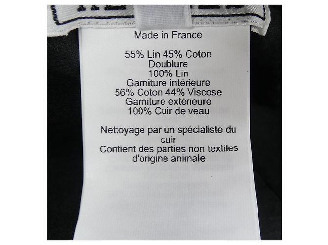 Hermès Hut aus Textil Blau Größe 57 - Ansicht 3