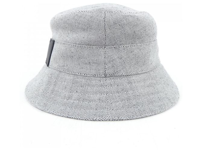 Hermès Hut aus Textil Blau Größe 57 - Ansicht 4