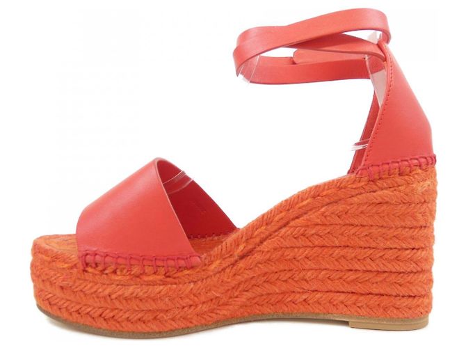 Hermès Sandali Hermes TIPOLI in vitello Rosso - vista 2