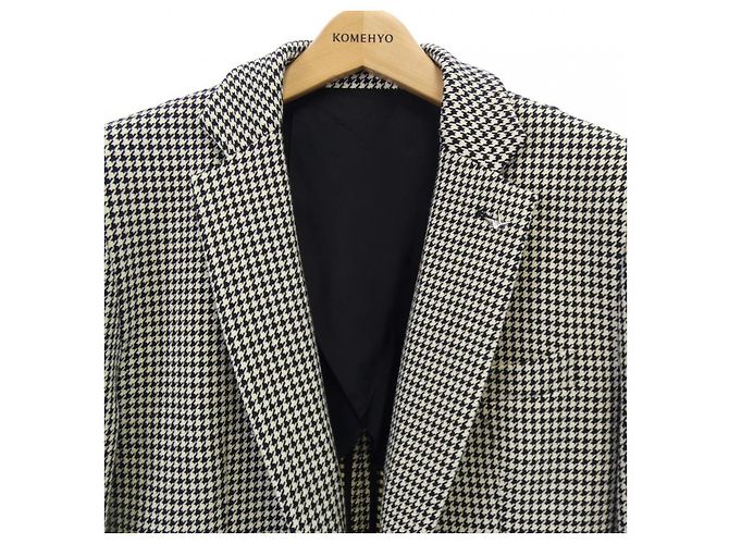 Autre Marque Casaco 1piu1uguale3 Preto Bege - vista 5