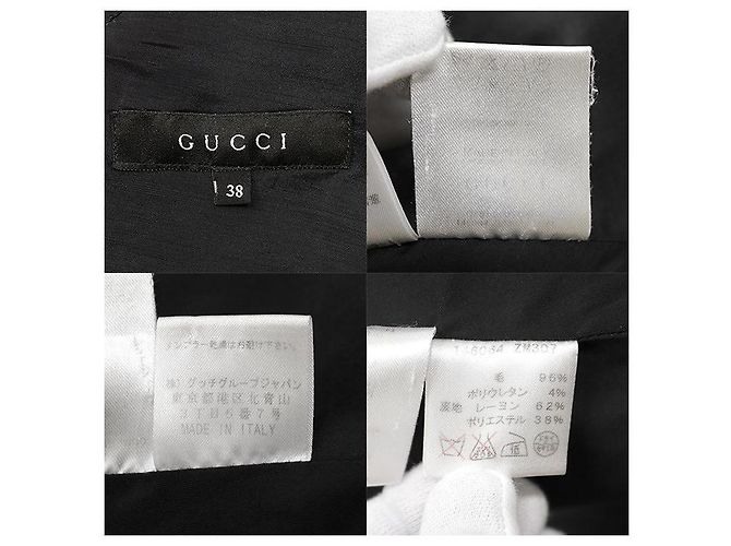 Chaqueta entallada Gucci de mezcla de lana Azul Azul marino - vista 10
