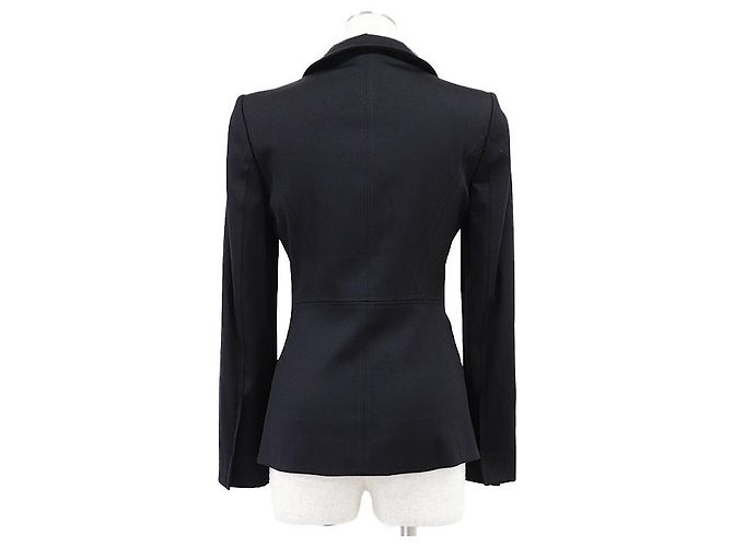 Chaqueta entallada Gucci de mezcla de lana Azul Azul marino - vista 4