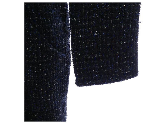 Casaco Chanel P61843V45471 Azul Azul marinho - vista 7
