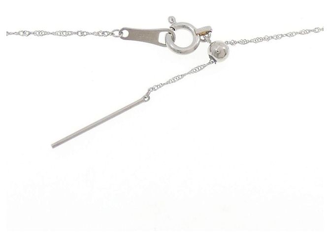 Autre Marque GSTV Platinum 950 Diamond Halskette Silber - Ansicht 5
