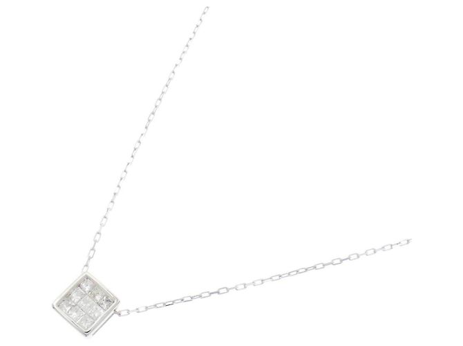 Autre Marque Collar de diamantes Au750 Dorado - vista 2