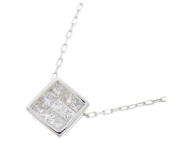 Autre Marque Collar de diamantes Au750 Dorado - vista 3
