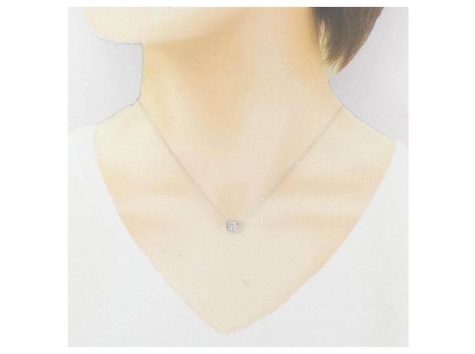 Autre Marque Collar de diamantes Au750 Dorado - vista 6