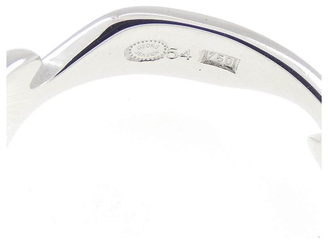 Autre Marque Anello Georg Jensen Fusion Au750 in oro bianco D'oro - vista 4